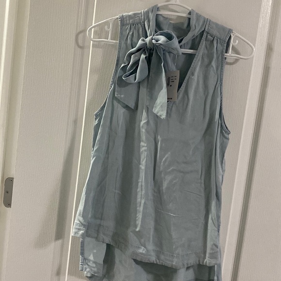 Kismet high low tank top with bow detail - Picture 1 of 6